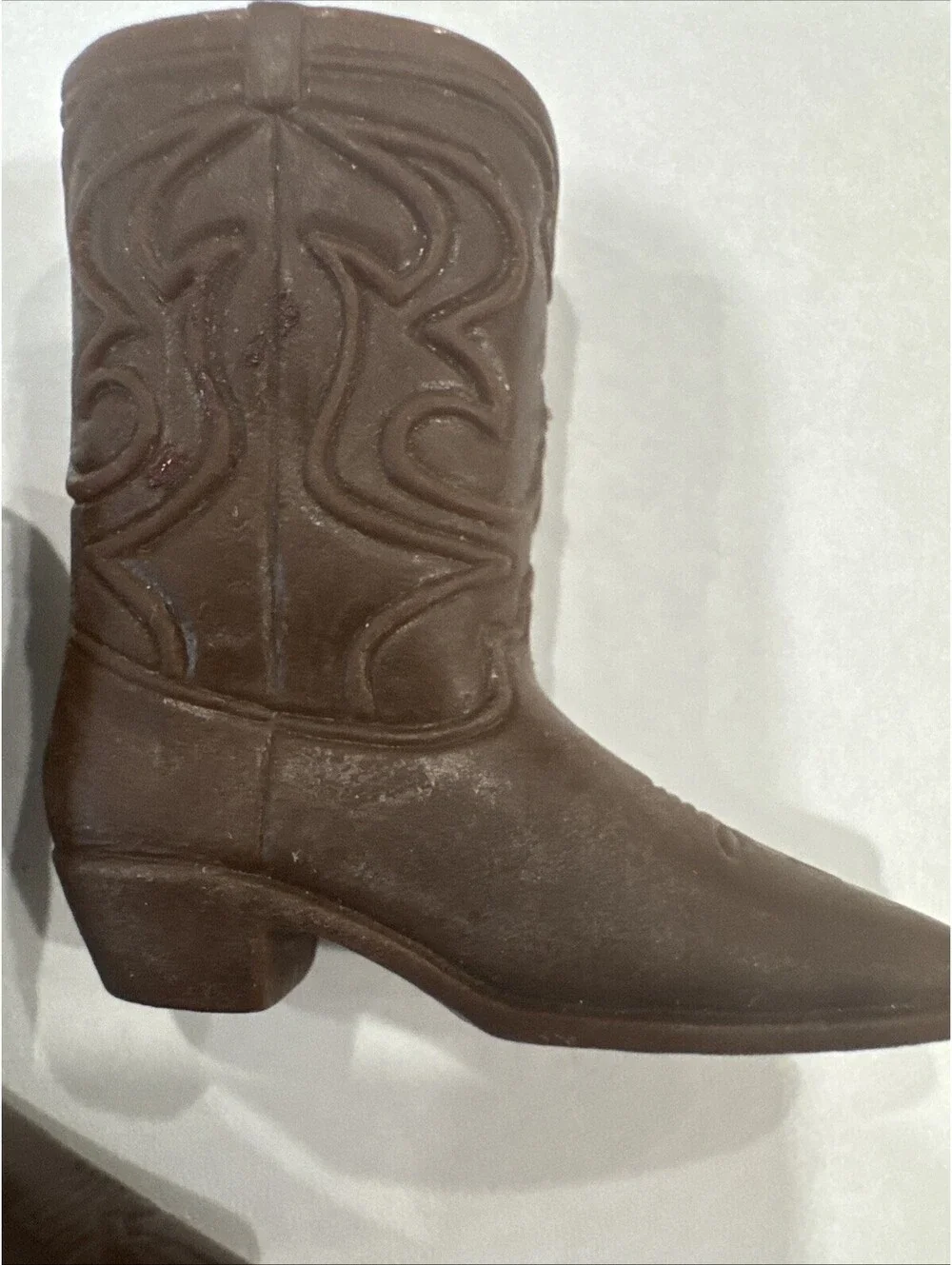 Vintage Barbie Ken Rally Gear Cowboy Boots - Brown - Made in Korea
